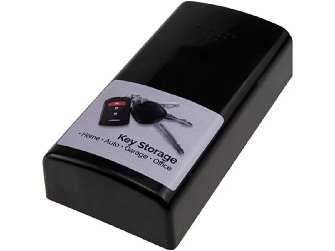 Cofre Portátil Secreto Para Chaves De Carro, Magnético, Criativo, Discreto, Preto, Para Uso Externo