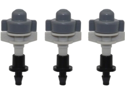 Bocal de Irrigação Jardim 4 Mm com Névoa Farpas Ferramentas Agrícolas Pulverização para Estufa Microbocais 5 | S/MARCA