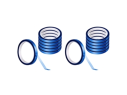 Conjunto De 12 Rolos Fita Transferência Térmica Por Sublimação, Ideal Para Eletrônicos E Artesanato, 10mm X 33m 108 Pés