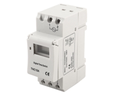 Interruptor Temporizador Digital Programável Thc15a 220 240vac 20a para Trilho Din | S/MARCA