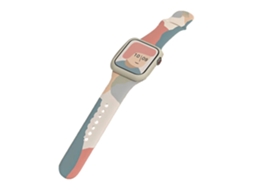 Pulseira de silicone para Apple Watch Series 6/7 com liberação rápida EOOCOO