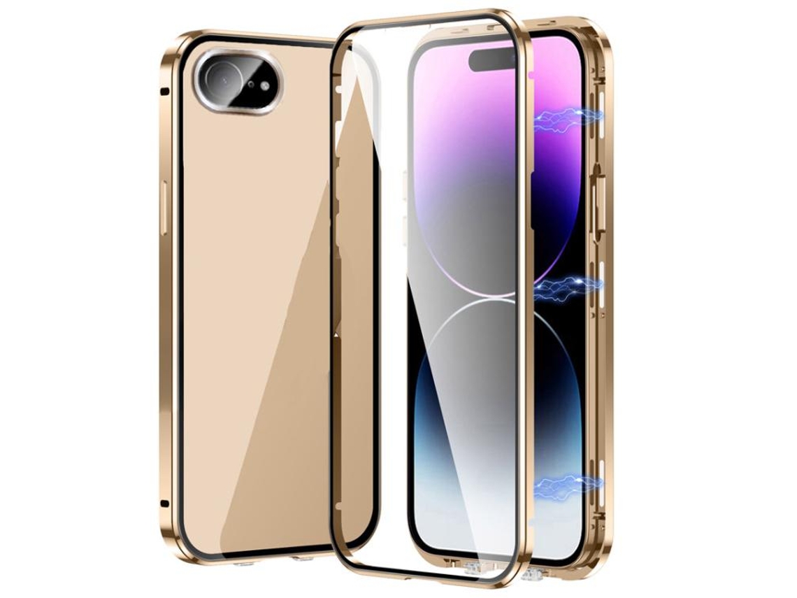 Capa De Vidro Temperado Hd Para Iphone 17e - Fecho Magnético Duplo