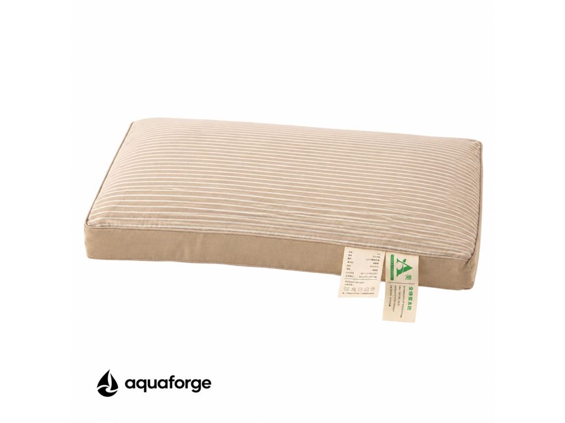 Almofada Cervical Ergonómica Algodão 50 X 30 X 7 Cm