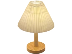 Luminária de mesa dobrável USB estilo nórdico, 5W, luz noturna ambiente para quarto, decoração artística.