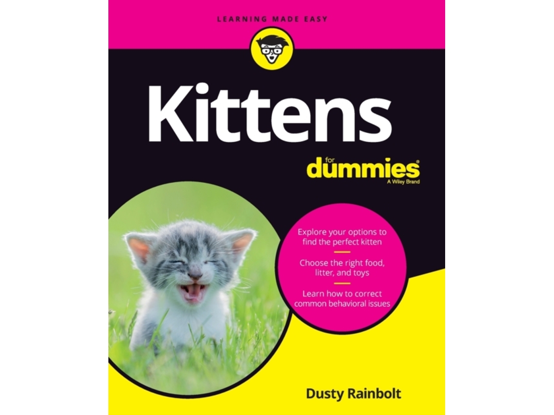 Livro Kittens For Dummies de Dusty Rainbolt (Inglês)