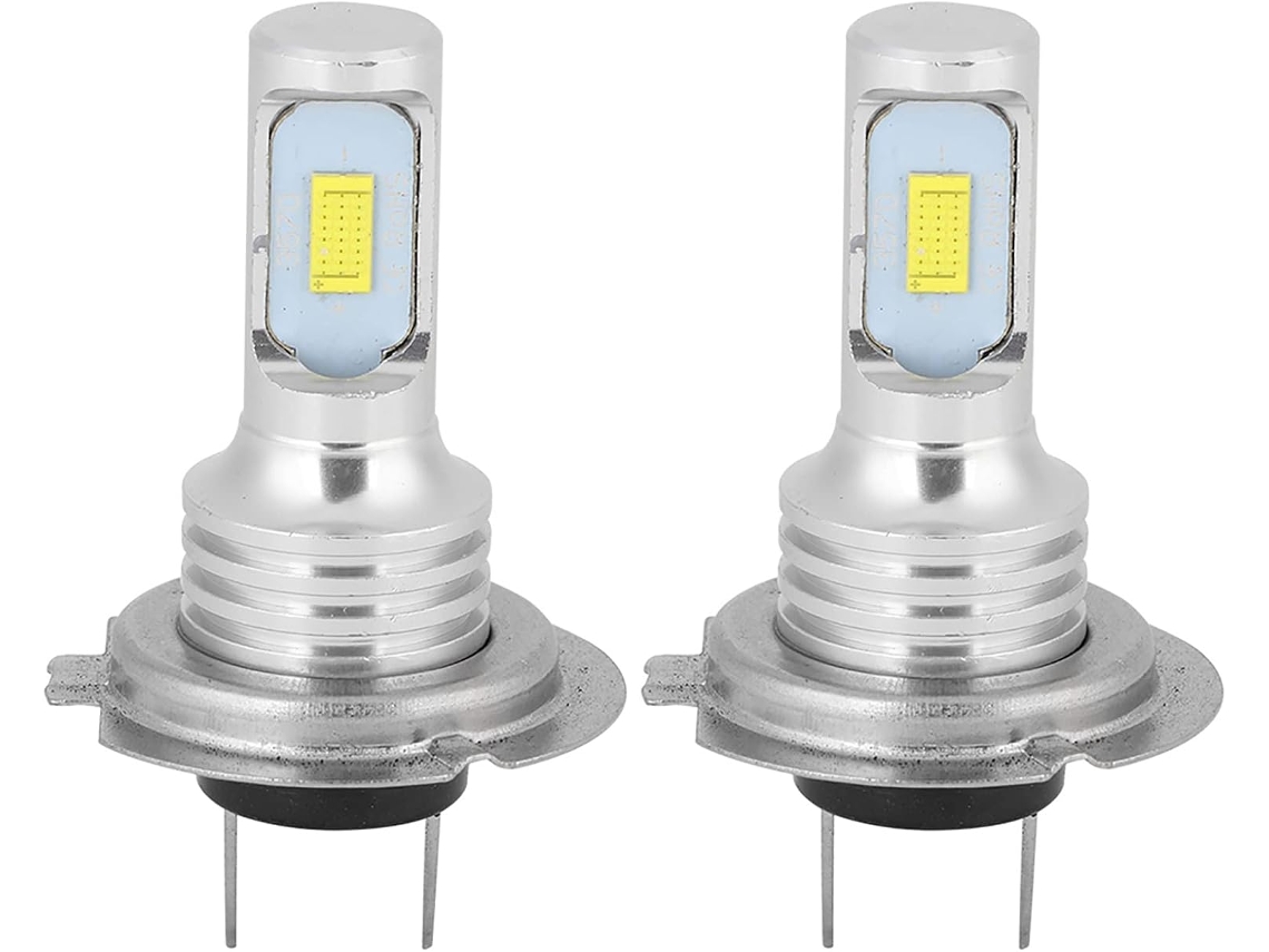 Lâmpadas De Led Para Farol Neblina Carro, Pacote Com 2, 80w 6000k, Led H7 Universal, Farol De Neblina Branco 12v