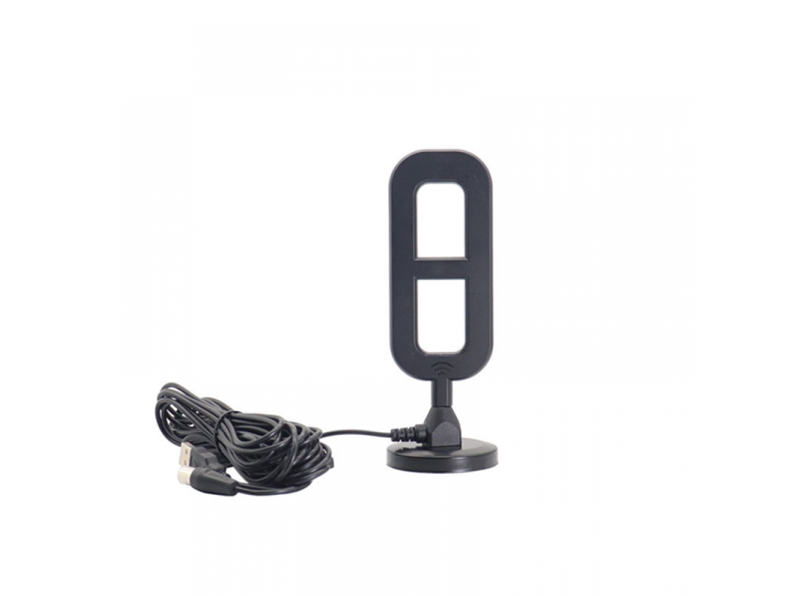 Antena De Tv Terrestre Universal Hd Para Recepção Sinal Dtmb, Interna E Externa