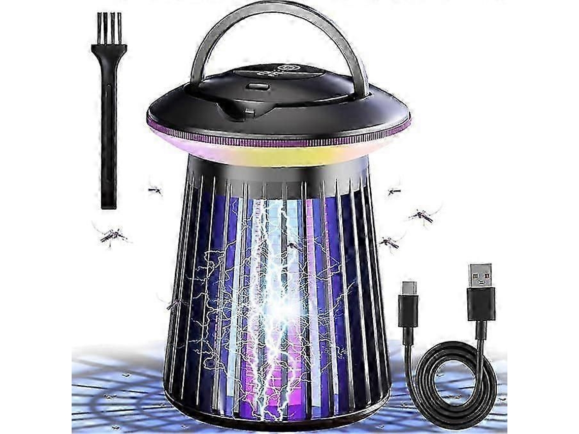 Lâmpada Elétrica Mata-mosquitos, Repelente De Mosquitos, Armadilha Para Moscas Uso Externo, Repele Nte Mosquitos Com Luz Led, Ant