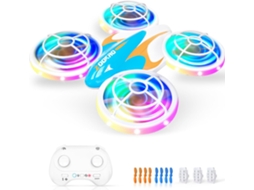 Mini-drones De Brincar, Controlado Por Comando Remoto, Com Autonomia De 30 Minutos. Presente Para Crianças A Partir Dos 6 Anos