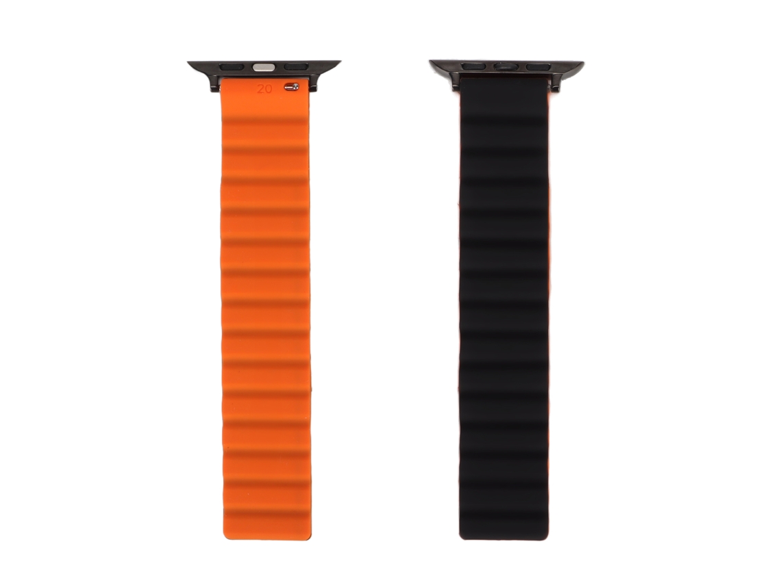 Cinto Magnético de Silicone Ajustável para Apple Watch Iwatch EOOCOO