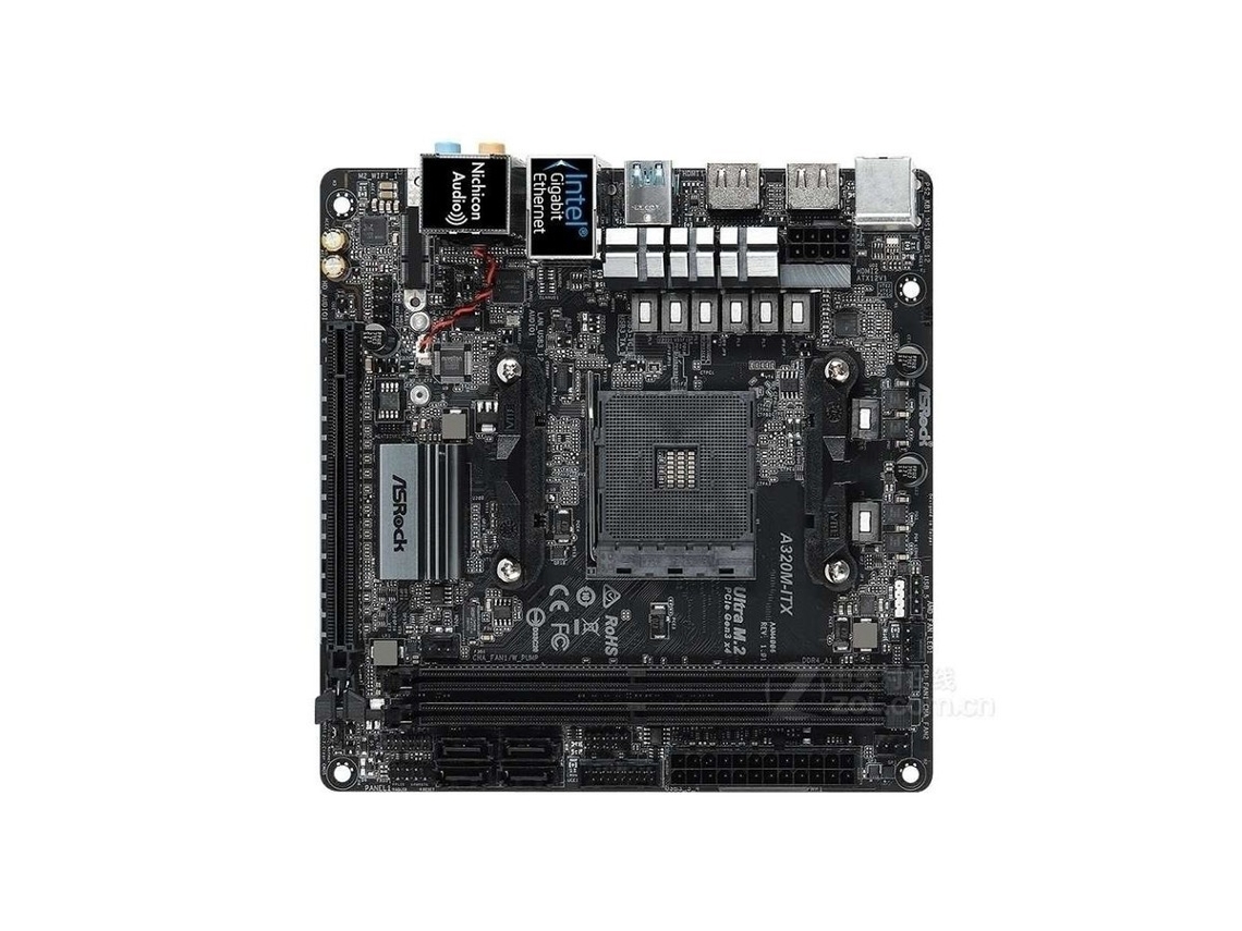 Motherboard ASROCK A320m itx (socket Am4 Amd A320 Ddr4 Mini Itx)