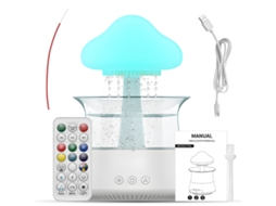 Laxiscreed Umidificador Com Luz Noturna De 7 Cores E Perfis De Chuva Para Casa