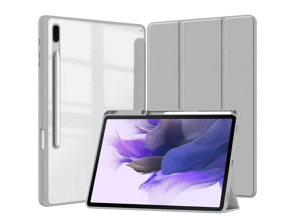 Capa Para Tablet Lurelia, Para Samsung Galaxy Tab S6 Lite 10.4 P610 2022/2020 De Acrílico, Cinza, Dobrável Com Suporte