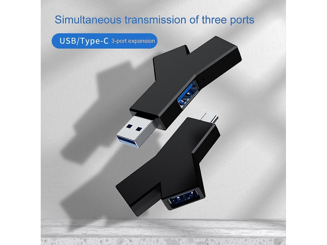 Hub Usb 3.0 De 4/7 Portas Hub Usb De 7 Portas De Alta Velocidade Sem Cabo