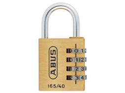 Cadeado ABUS Combinado 165/40 6 mm (Dourado - Tamanho Único)