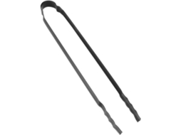 Pinça Para Carvão Toddmomy Churrasco, 28cm, Design Ondulado, Fácil De Limpar, Ideal Para Atividades Ao Ar Livre