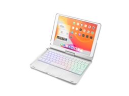 Lurelia Capa Com Teclado Bluetooth Para Ipad 10.27/8/9 Com Retroiluminação Com Touchpad