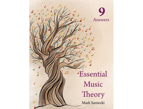 Livro Essential Music Theory Answers 9 de Mark Sarnecki (Inglês)
