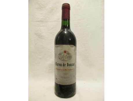 Vinho Tinto BARON DE DONZAC 1999 (75 cl - 1 unidade)