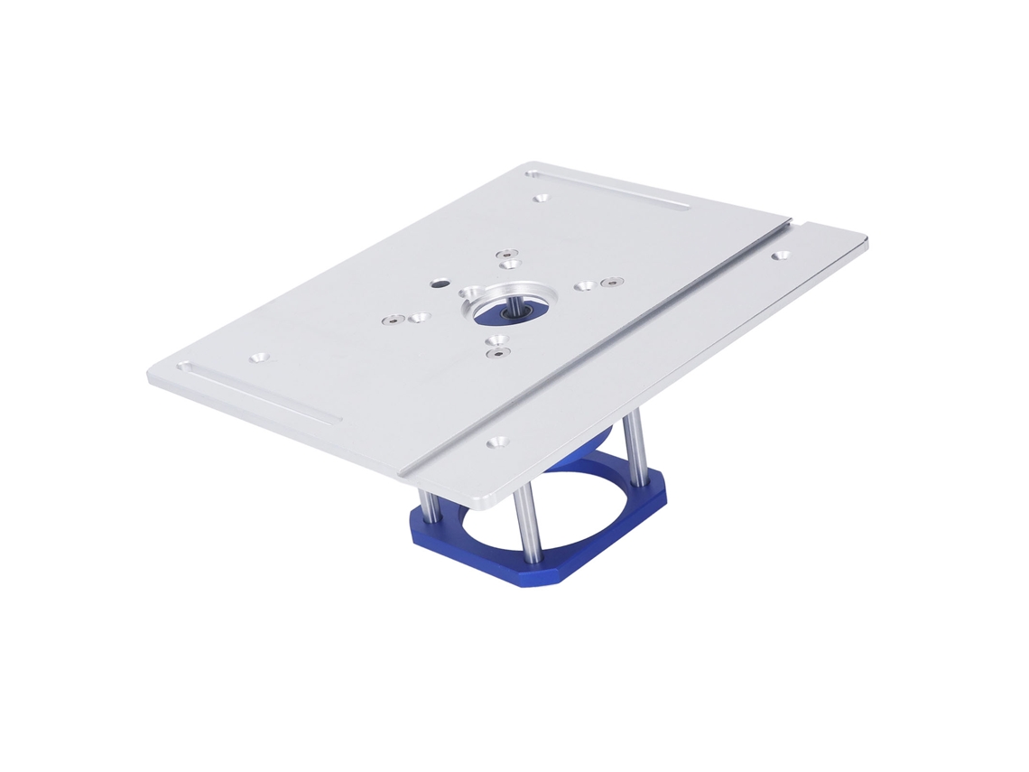 Laxiscreed Placa De Inserção Ajustável Para Mesa De Roteador Em Liga De Alumínio