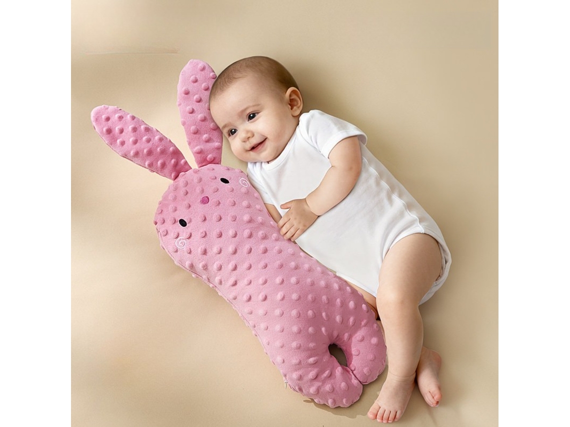 Boneca De Peluche Para Acalmar Crianças Presente De Aniversário, Mãe, Grávida E Mulher Grávida Coelhinho Rosa Hexinyigjly