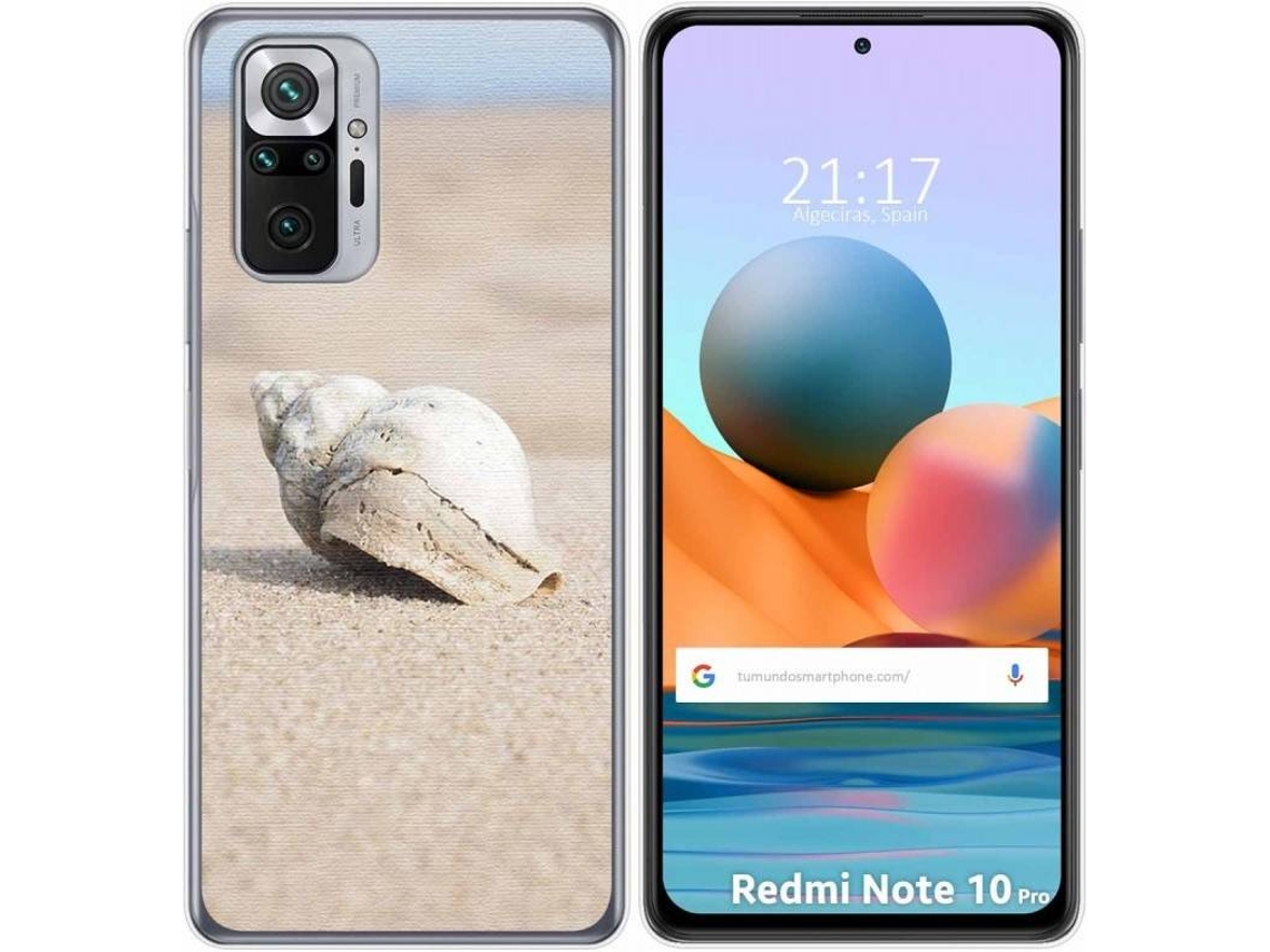 Capa Xiaomi Redmi Note 10 Pro TUMUNDOSMARTPHONE Concha Multicor