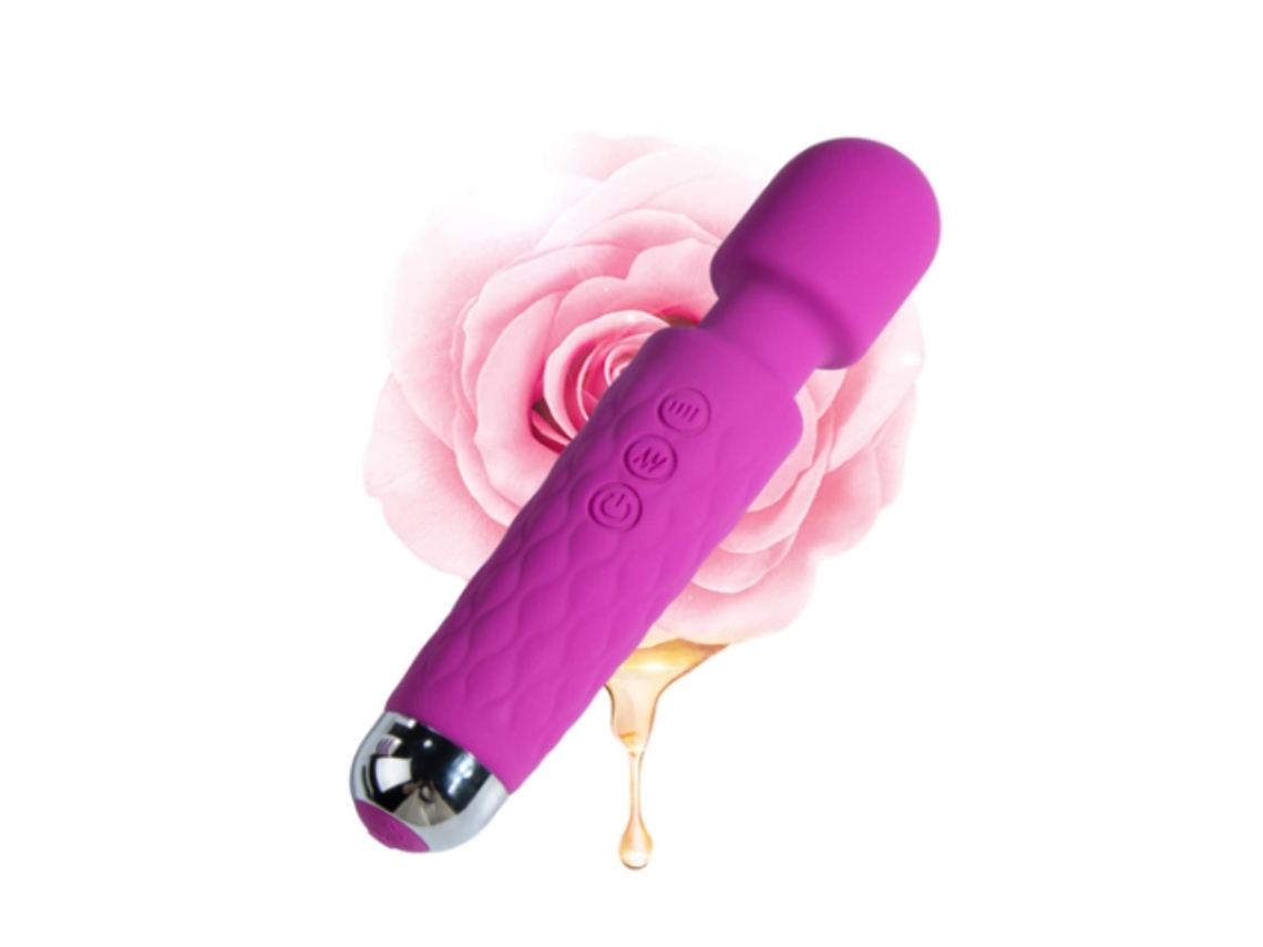 Relaxamento Corporal Pessoal - Silencioso À Prova Dágua Poderoso Com 20 Padrões E 10 Velocidades (roxo)