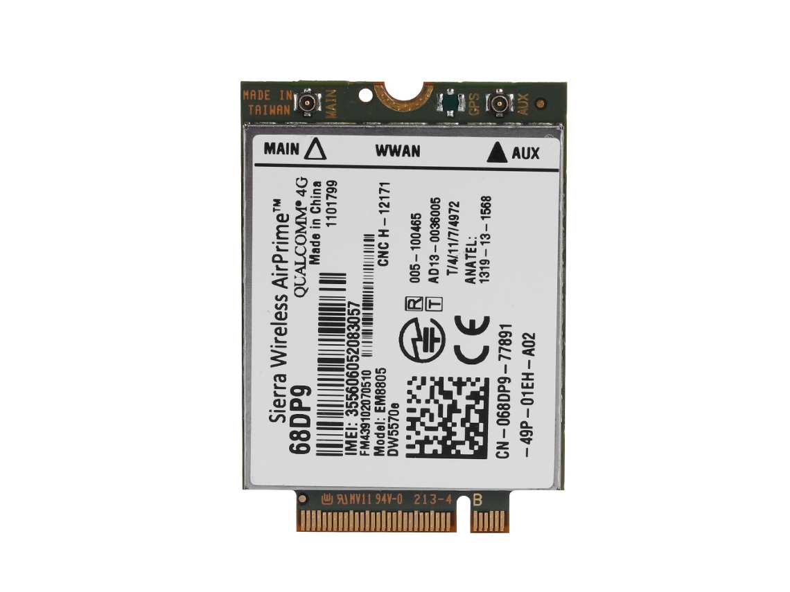Módulo De Placa De Rede Wwan 3g 4g Ngff Em8805, Placa Sem Fio.