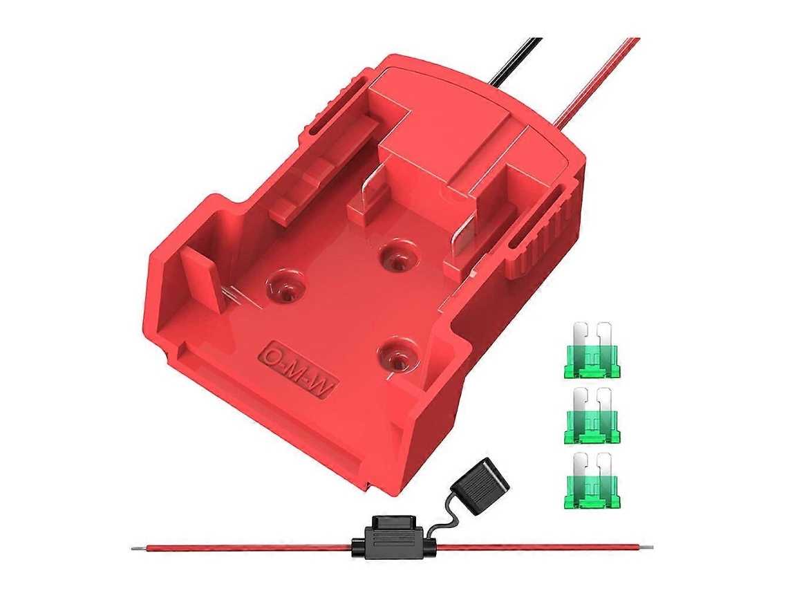 Conjunto De Adaptador De Energia Para Roda Elétrica M18 18v Com Conector Compatível Com Rodas Elétricas Milwaukee Hengjian