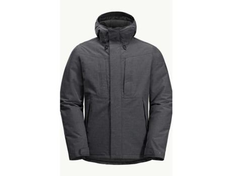Impermeável de Homem JACK WOLFSKIN Snowy Park Preto (L)