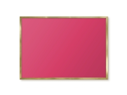 Quadro magnético de parede rosa claro para quarto Espelharte (70x50 cm)