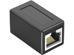 Conector Acoplador De Linha Telefônica, Adaptador Cabo Telefônico