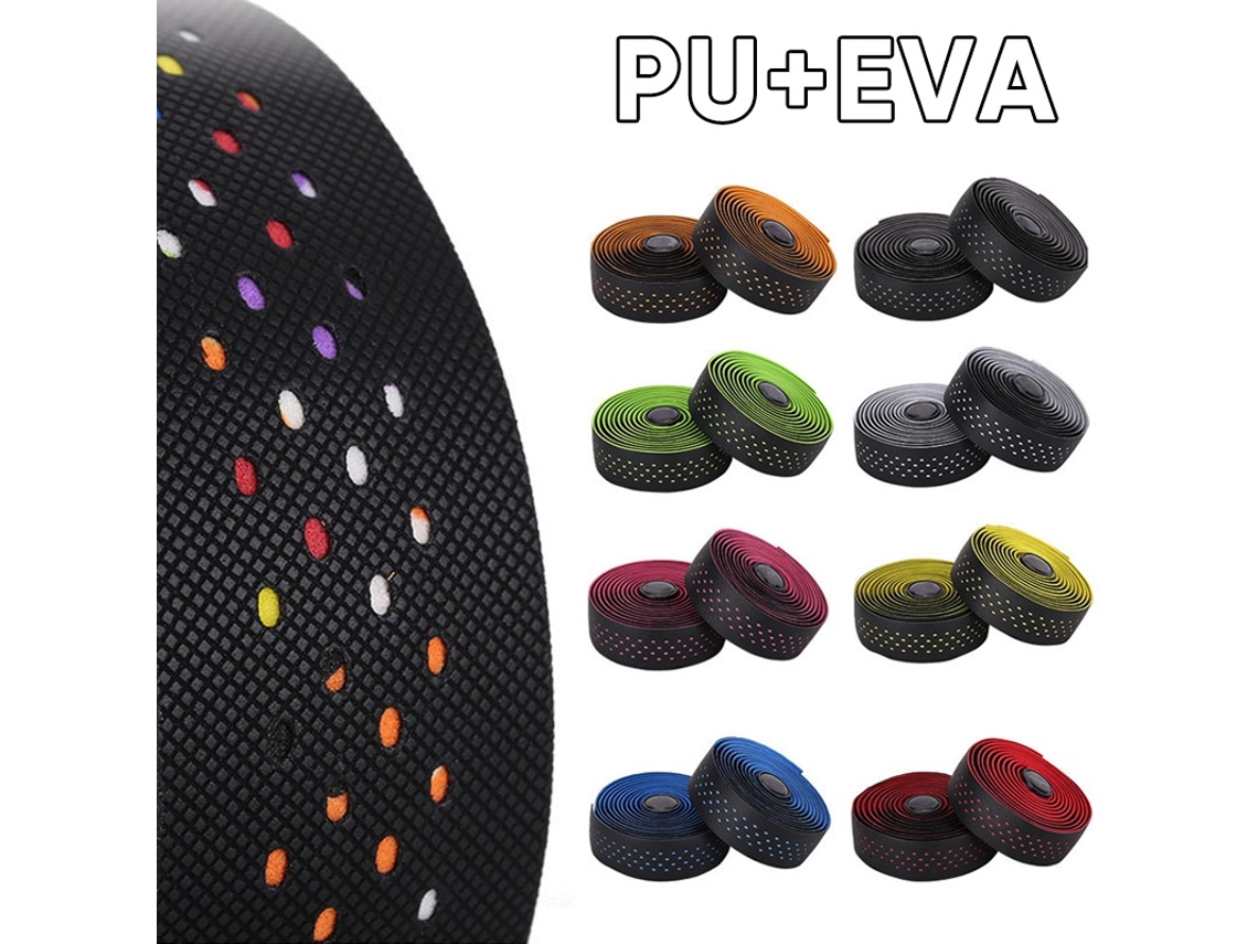 Lurelia Fita De Guiador Para Estrada Pu Eva 2150 Mm 30 Mm 3 Mm 22 Cm 9 Cm Antiderrapante Respirável