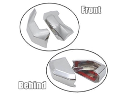 Cobertura Universal Em Cromo Para Honda Gold Wing Gl1800 2018 2022, Proteção Capota
