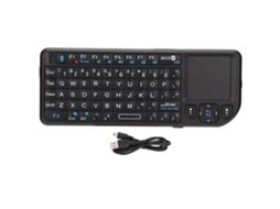 Teclado Mini LAXISCREED com Touchpad Inteligente 90°