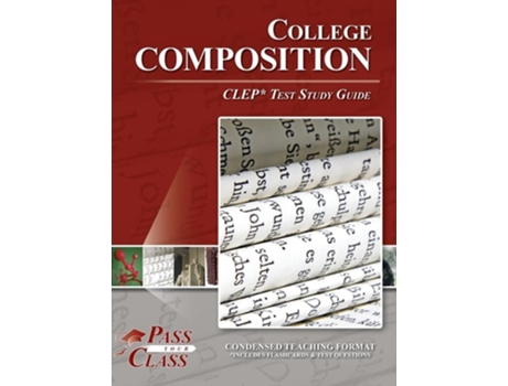 Livro College Composition CLEP Test Study Guide de Passyourclass (Inglês - Capa Dura)