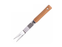 Forca Manual Remocao Ervas Aco Inoxidavel Punho Ergonomico
