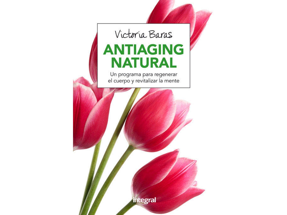 Livro Antiaging Natural de Victoria Baras Vall (Espanhol)