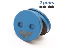 Pastilha De Freio Cs001-c Cerâmica Redonda 20mm Para Xiaomi Ewheel - 2 Jogos