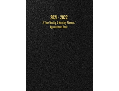 Livro 2021 2022 2Year Weekly Monthly PlannerAppointment Book 24Month Hourly Planner 85 x 11 inches de I S Anderson (Inglês - Capa Dura)