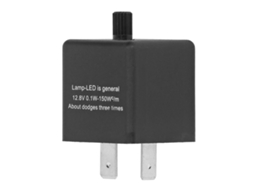 Rele Intermitente Led Ajustável para Carro 3 Pinos Contato Normalmente Aberto Dc12v 10a