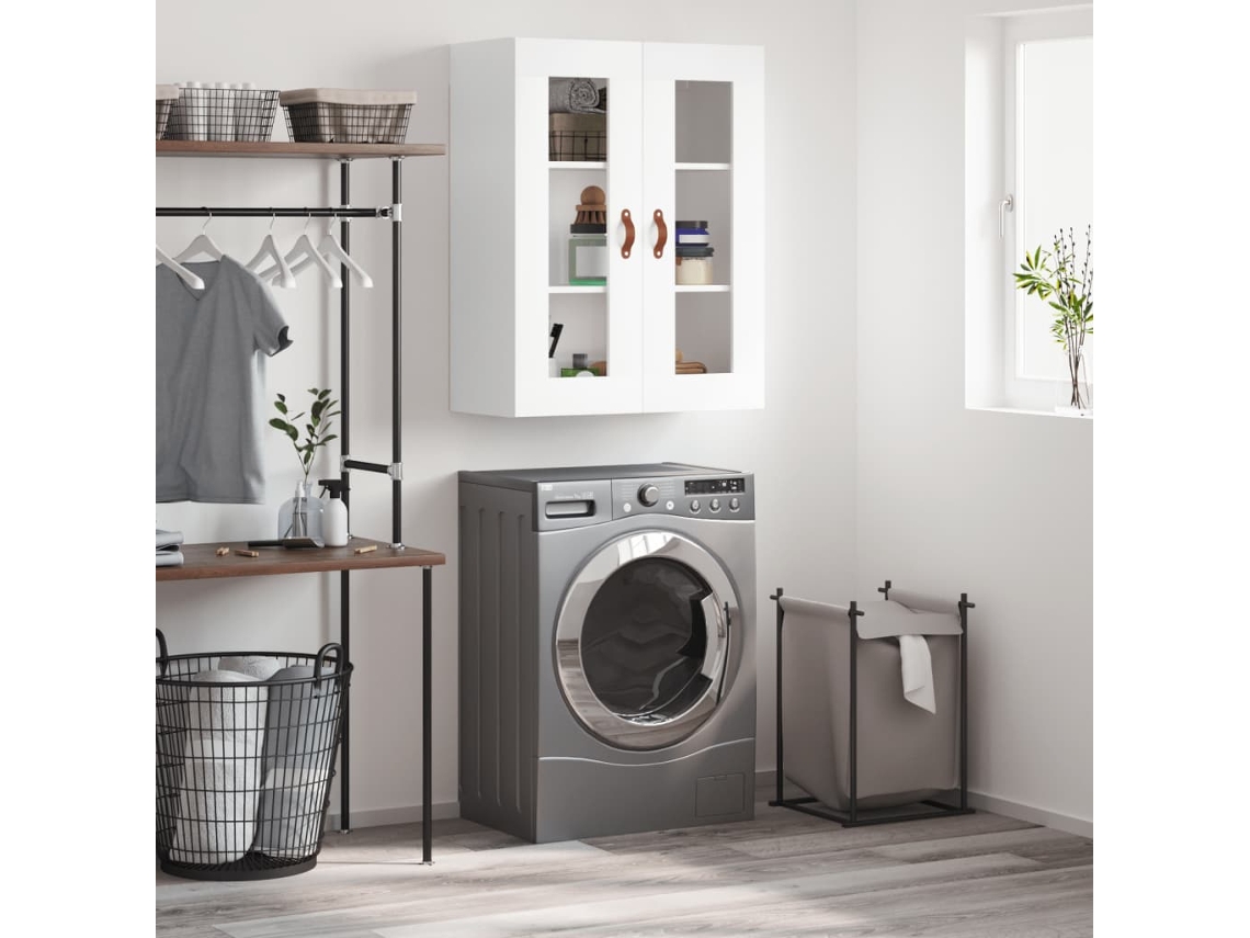 Vidaxl Armário De Parede 69,5x34x90 Cm Branco