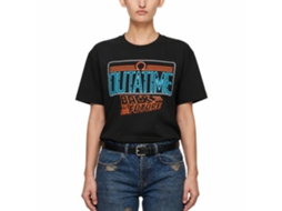 Rockinstone Back To The Future Movie Neon Black Adult T-shirt Size:xxxl