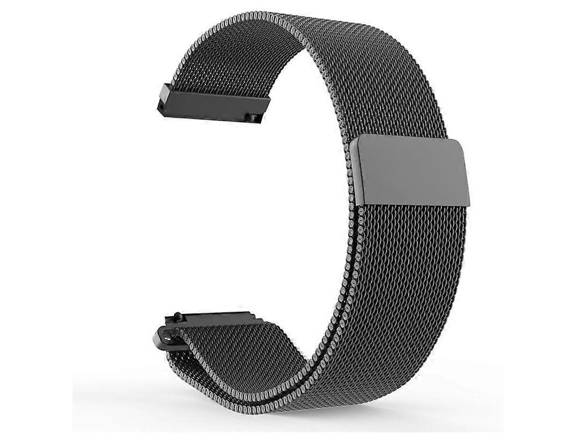 Pulseira De Substituição Milanesa De Aço Inoxidável De 22 Mm Para Huawei Watch Gt2 Pro / Amazfit Gtr 2 (prateada)