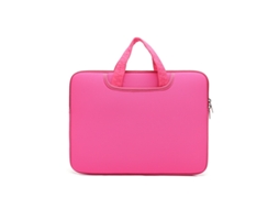 Lurelia Bolsa Impermeável Para Portátil 12 Polegadas, Cor Rosa-avermelhada