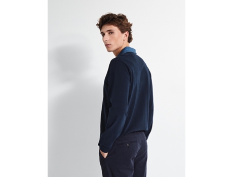 Calças Ultrafina De Homem Mo Calã Chino Azul (46)