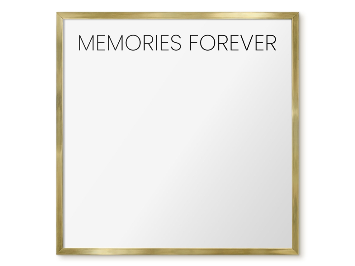 Magnetic Glass Board Memories Forever For The Hall Espelharte (50x50 Cm)