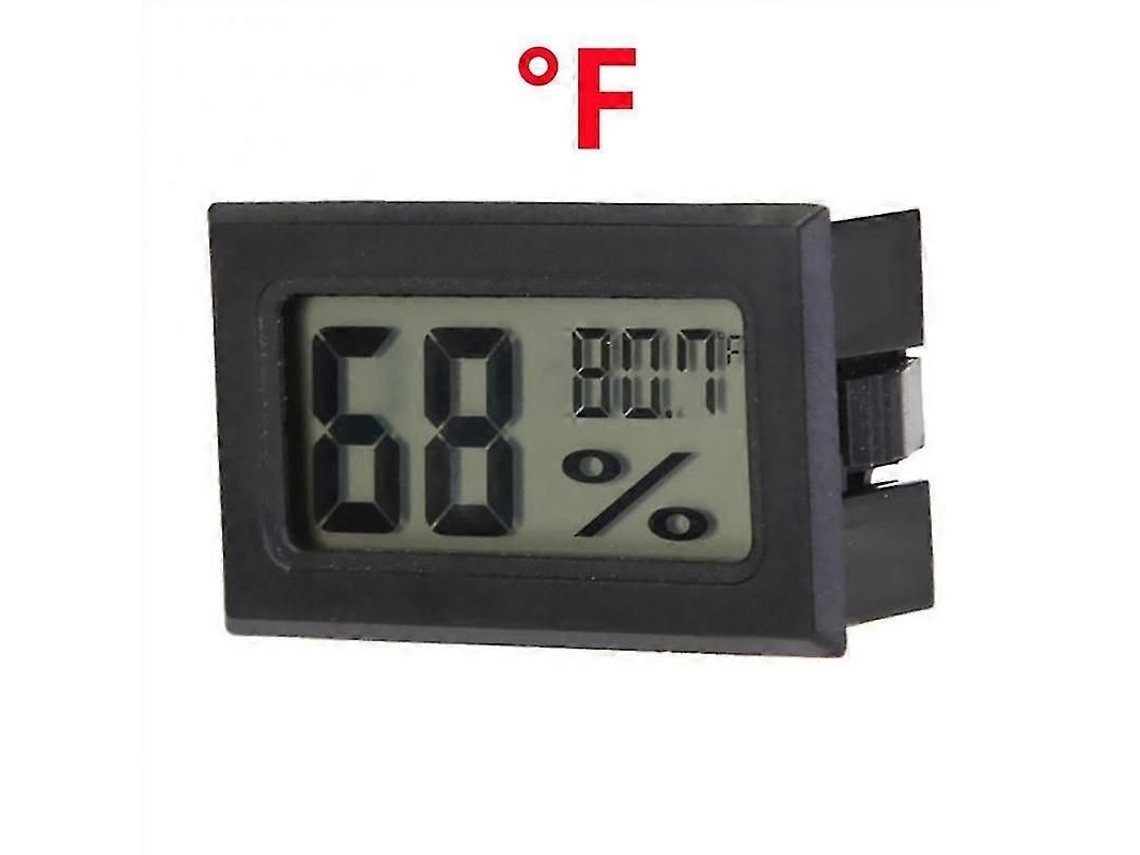 Mini Termômetro Higrômetro Com Sensor Lcd Digital Para Ambientes Internos