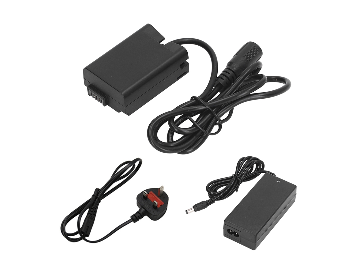Kit De Batería Falsa En El15 Com Carregador E Adaptador De Ca Para Câmera