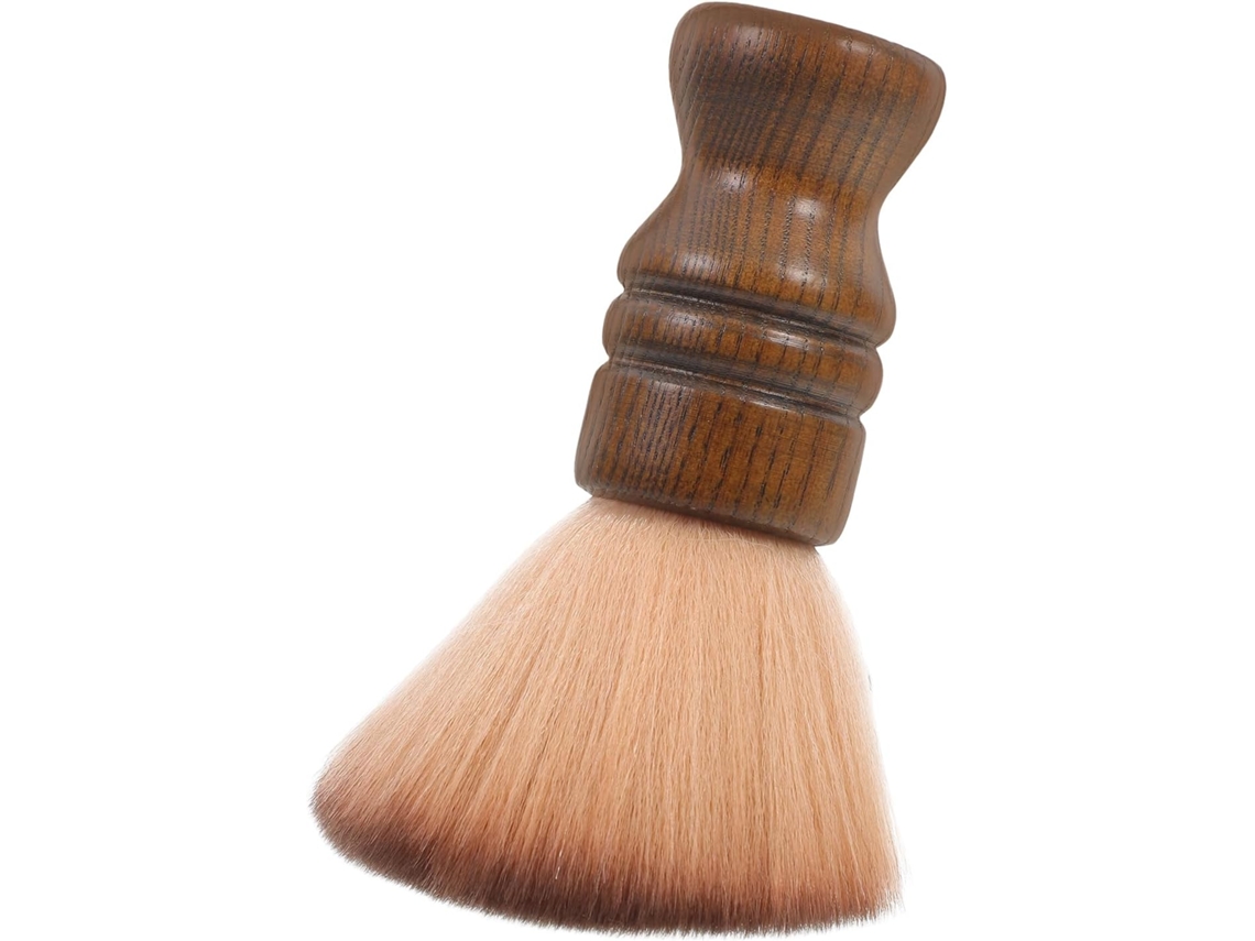 Escova De Cabelo Masculina Anneome Com Cabo Madeira, Escova Macia Para Limpeza De Barba, Resistente A Quebras, Portátil